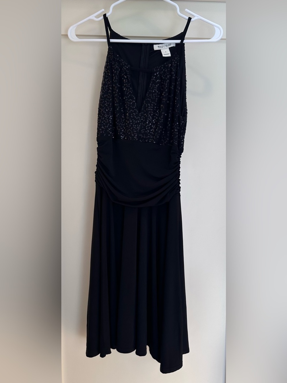 White House Black Market Black Sequin Dress